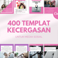 400 Templat Kecergasan Premium untuk Media Sosial Wanita