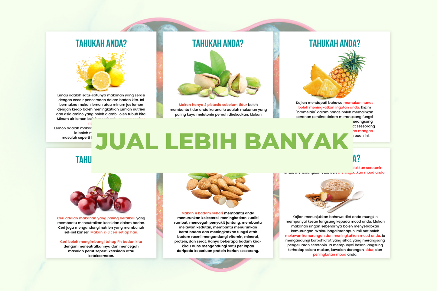 100 Infografik Pemakanan